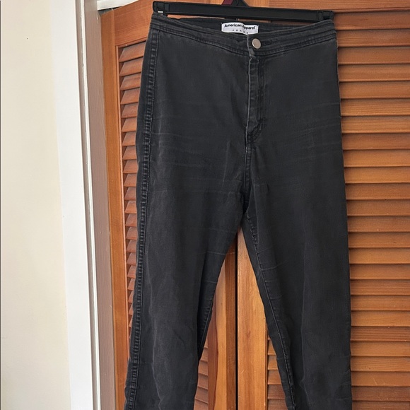 American Apparel Women's High Rise Dark Jeans - Picture 1 of 3